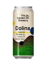 Garden Brewery "Dolina" Imperial Blueberry, Lemon & Vanilla Sour  (24 x 440ml limenka / cans)