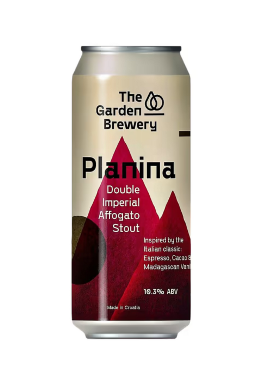 Garden Brewery "Planina" Double Imperial Affogato Stout  (24 x 330 ml limenka / cans)