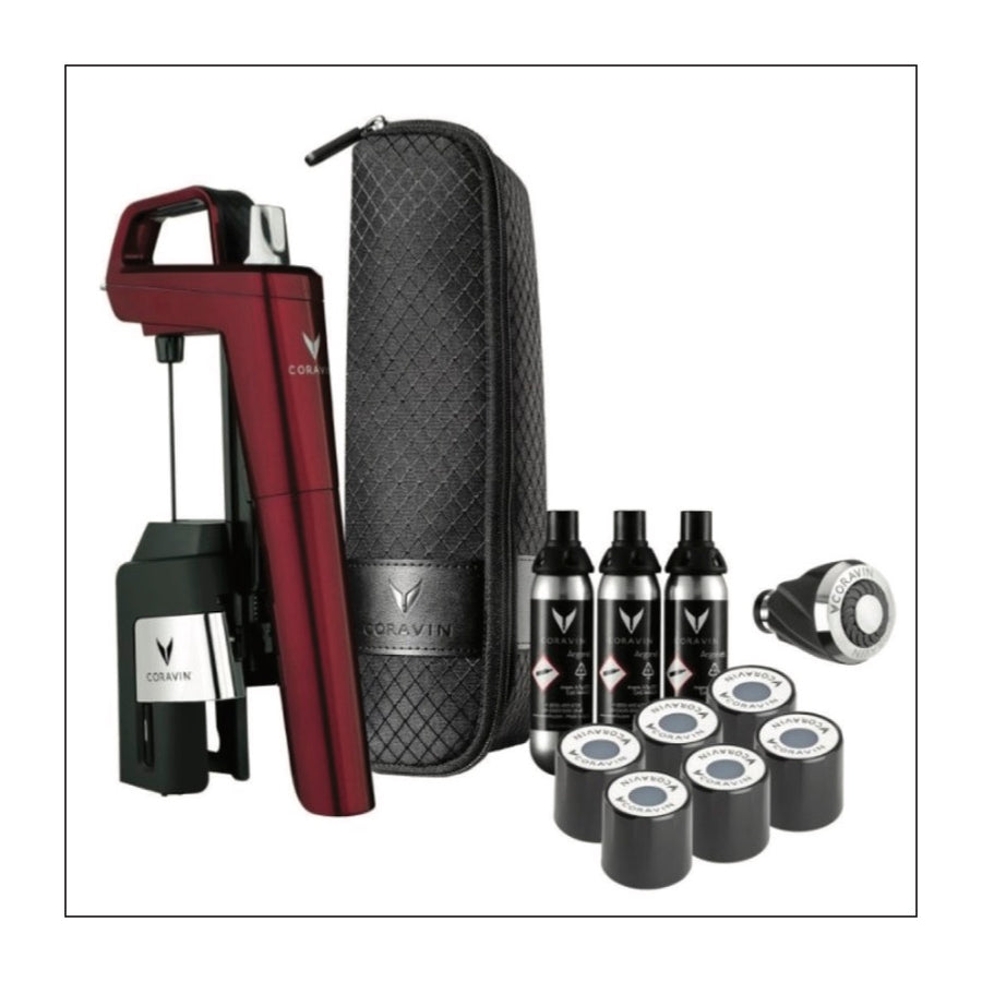 Coravin Timeless Six+ Wine Preservation System (Boje: Bordo)