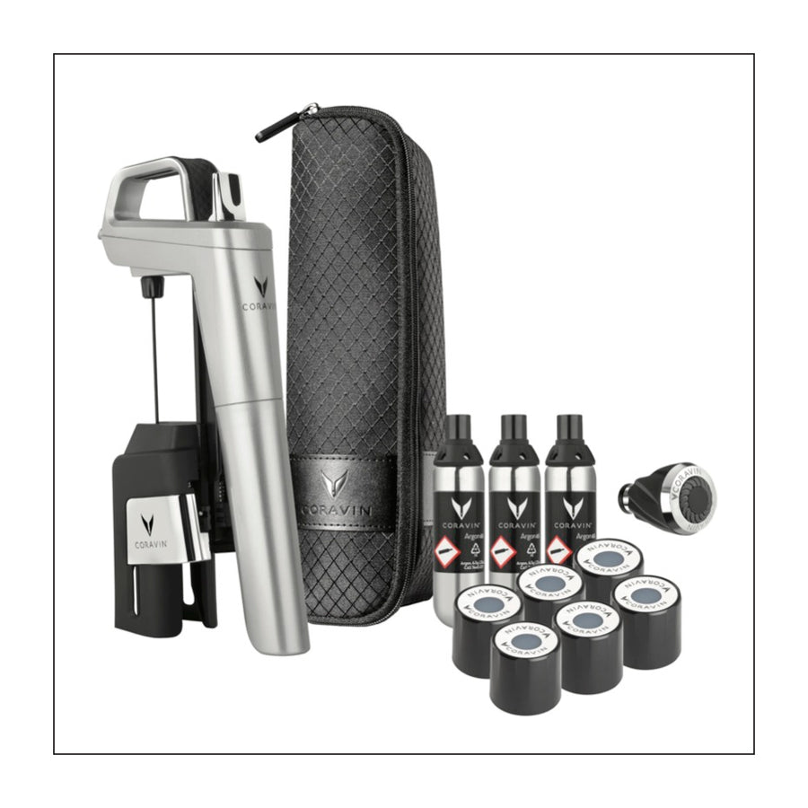 Coravin Timeless Six+ Wine Preservation System (Boje: Srebrna)