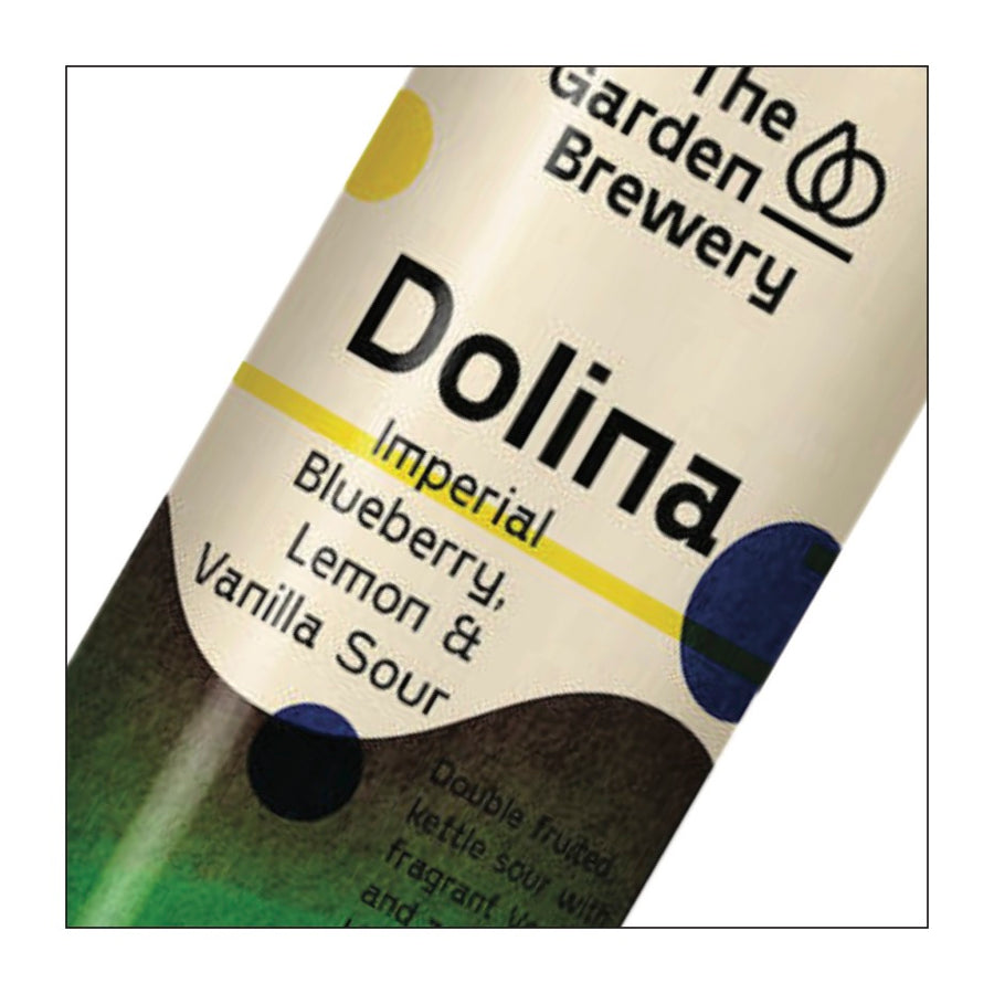 Garden Brewery "Dolina" Imperial Blueberry, Lemon & Vanilla Sour  (24 x 440ml limenka / cans)