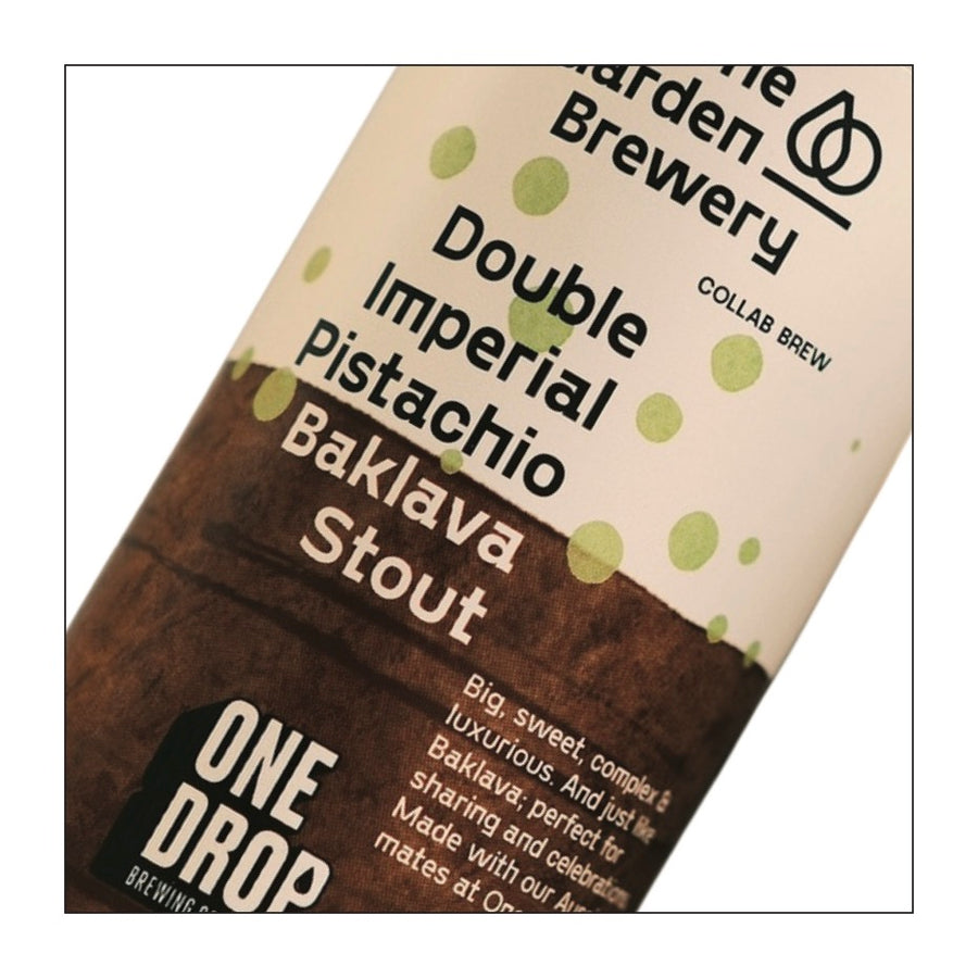 Garden Brewery Double Imperial Pistachio Baklava Stout  (24 x 440ml limenka / cans)