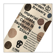 Garden Brewery Imperial Chocolate, Carob & Blackberry Stout  (24 x 440ml limenka / cans)