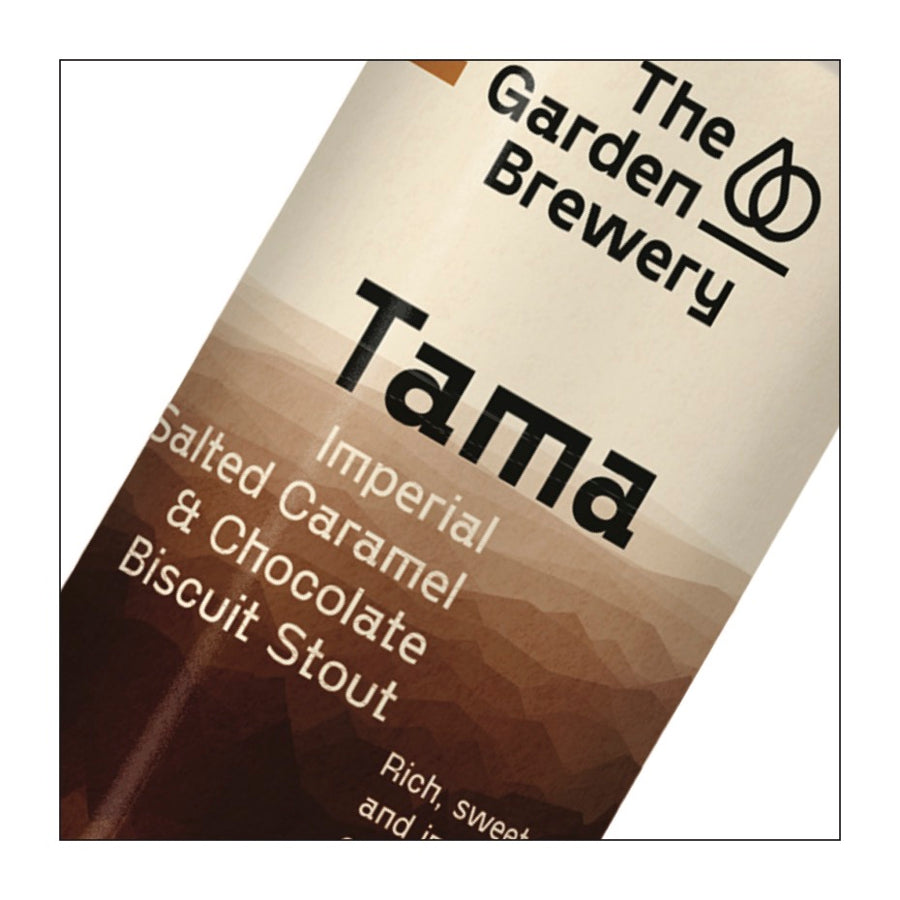 Garden Brewery "Tama" Imperial Salted Caramel & Chocolate Biscuit Stout  (24 x 440ml limenka / cans)