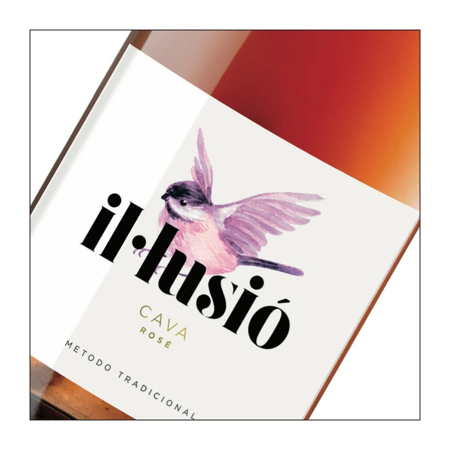 Il•lusió Cava Rosé NV  (750 ml)