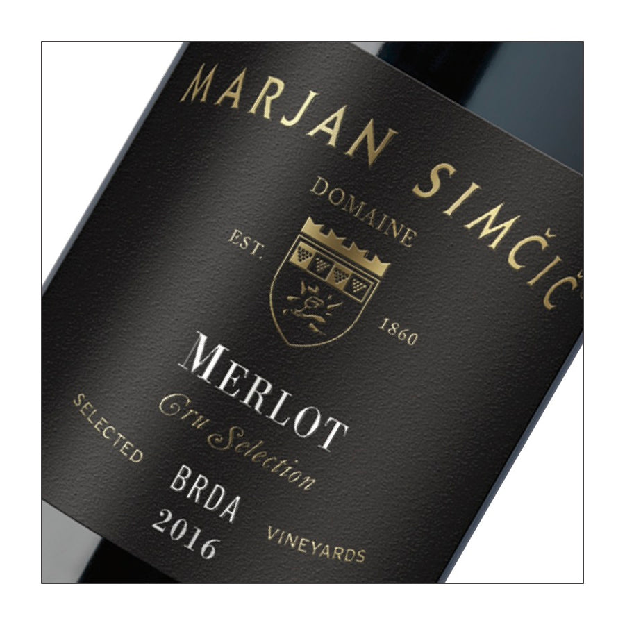 Merlot "Cru Selection" Marjan Simčič 2020  (750 ml)