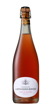 Larmandier-Bernier "Rosé de Saignée" Champagne Premier Cru, Extra Brut NV  (750 ml)