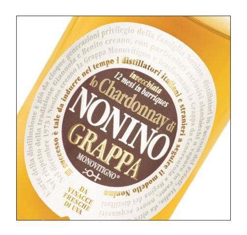 Nonino Grappa Lo Chardonnay Barrique  (700 mL)
