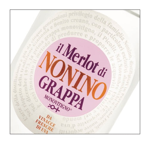 Nonino Grappa Il Merlot (700 mL)