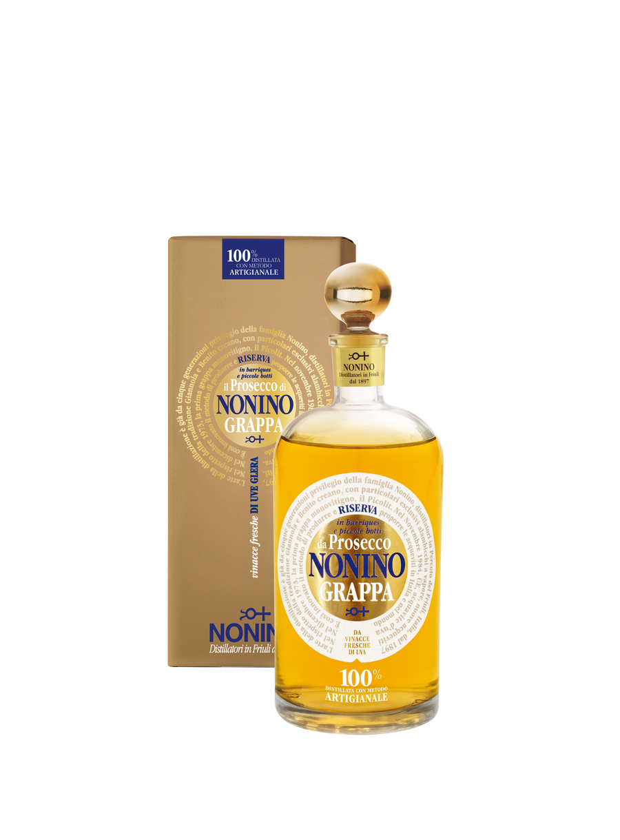 Nonino Grappa di Prosecco Riserva (24 Months)  (700 mL)