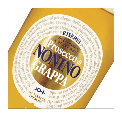 Nonino Grappa di Prosecco Riserva (24 Months)  (700 mL)