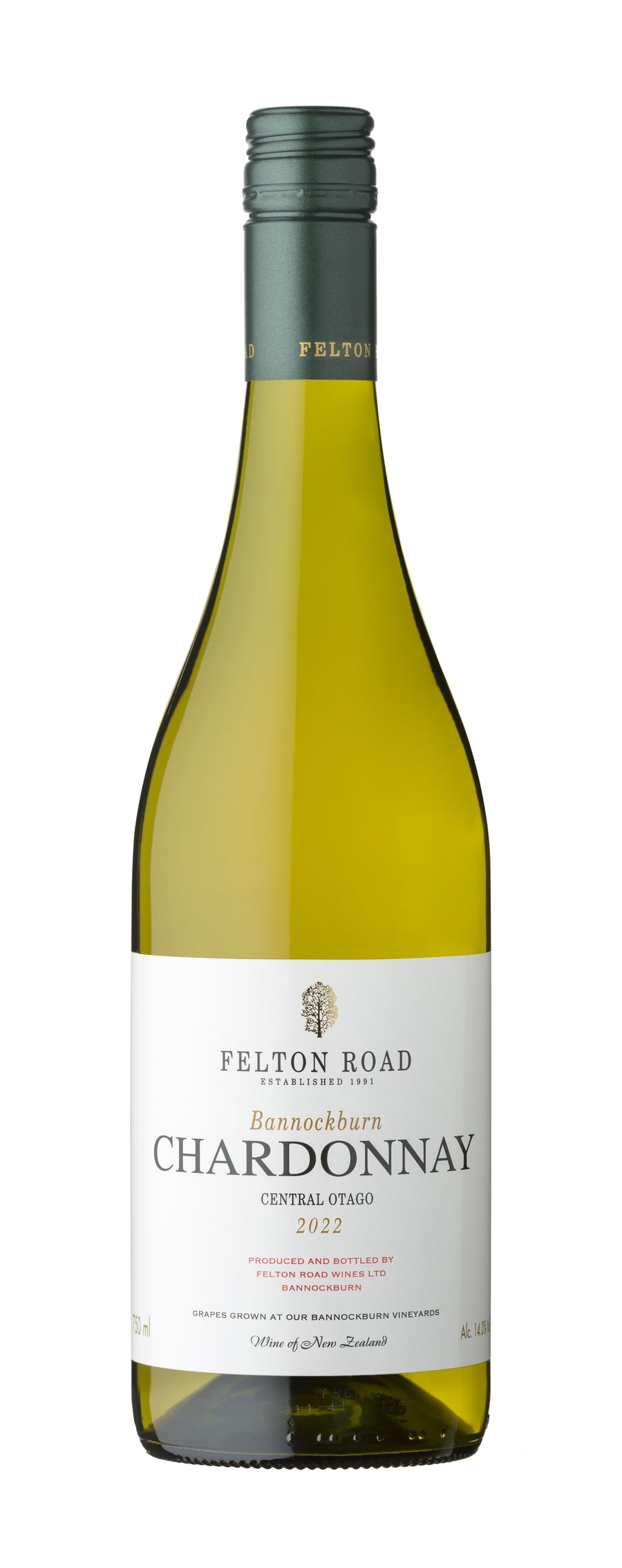 Chardonnay "Bannockburn" Felton Road 2022  (750 ml)