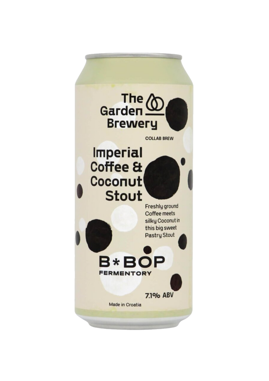 Garden Brewery Imperial Coffee & Coconut Stout  (24 x 440ml limenka / cans)