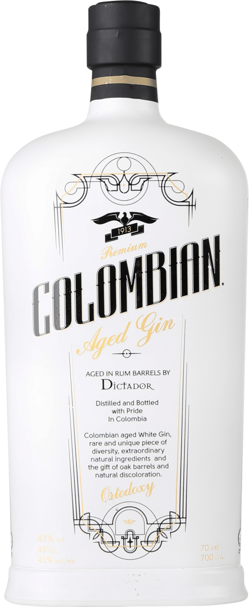 Dictador Colombian "White Orthodoxy" Aged Gin  (700 ml)