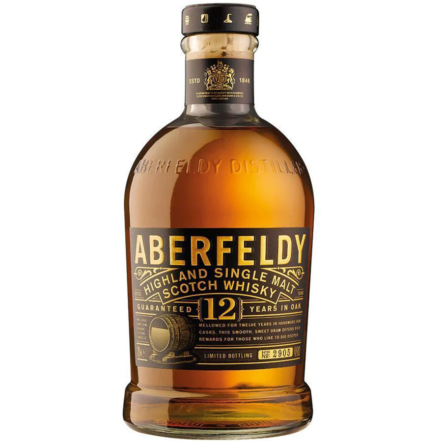 Aberfeldy Single Malt 12 Year Old  (700 ml)