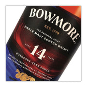 Bowmore 14 Year Old Bordeaux Cask – Islay Single Malt Scotch Whisky w Gift Box (700 ml)