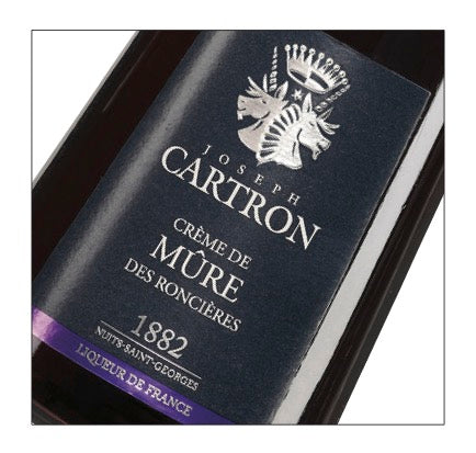 Crème de Mure des Roncières, Joseph Cartron  (700 ml)