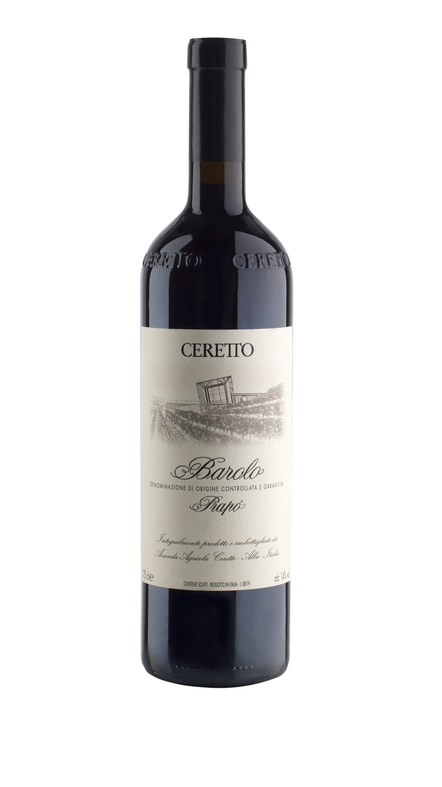 Barolo "Prapó" Ceretto 2018  (Bio, 750 ml)