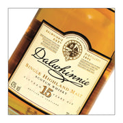 Dalwhinnie 15 Year Old – Highland Single Malt Scotch Whisky  (700 ml)