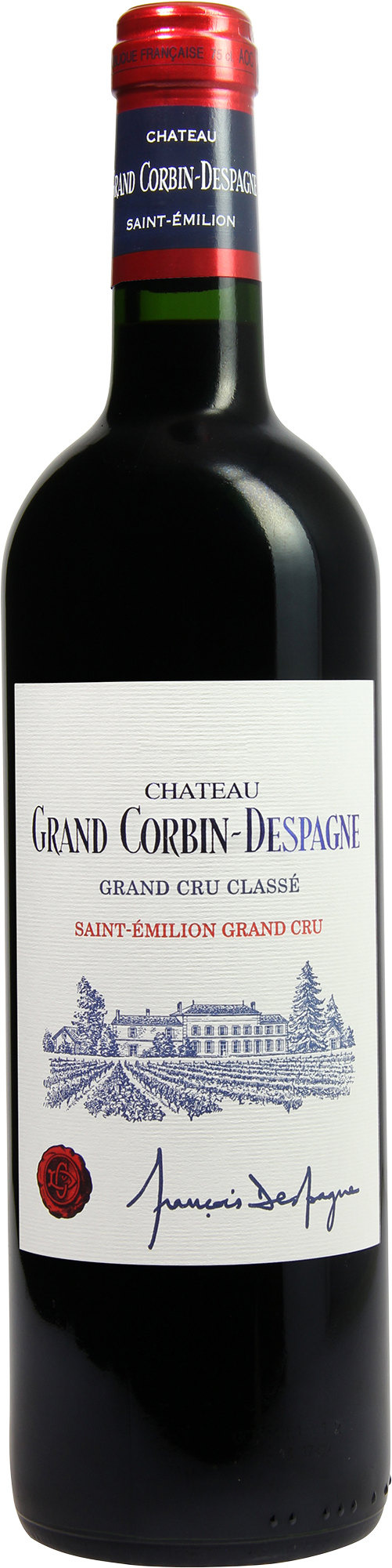 Château Grand Corbin-Despagne 2015, Grand Cru Classé  (750 ml)