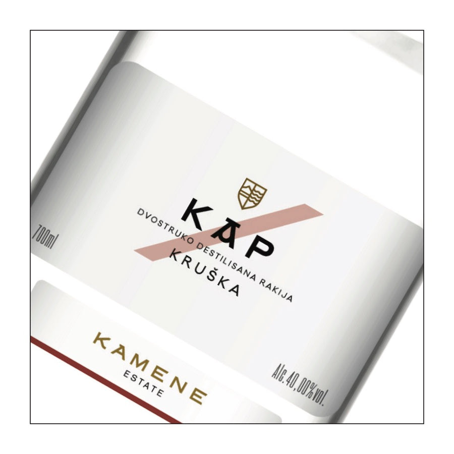 Kruška Rakija, Kamenę Estate  (700 ml)