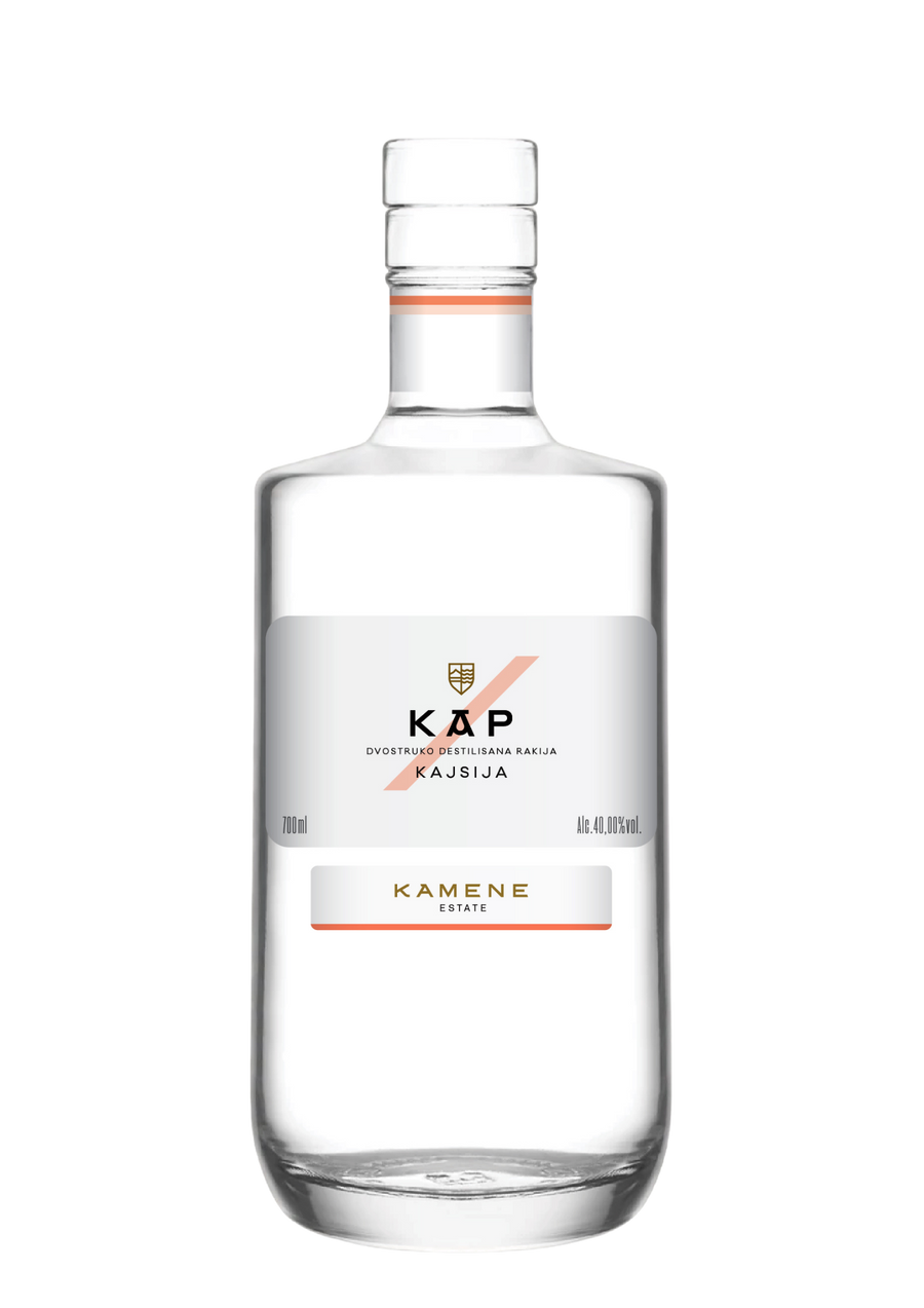 Kajsija Rakija, Kamenę Estate  (700 ml)