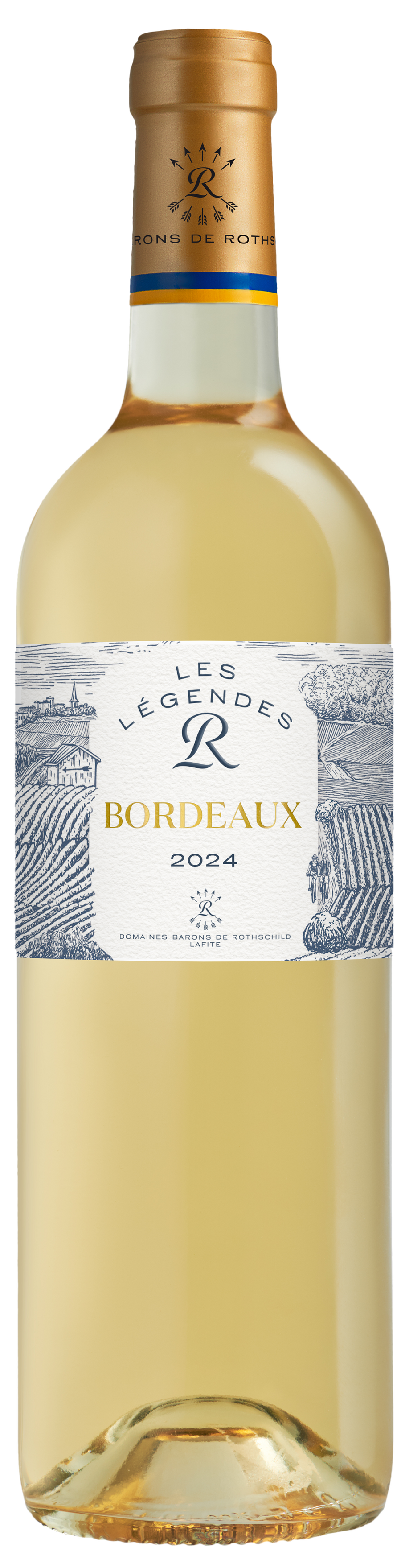 Les Légendes "R" Bordeaux Blanc, Domaines Lafite 2024  (750 ml)