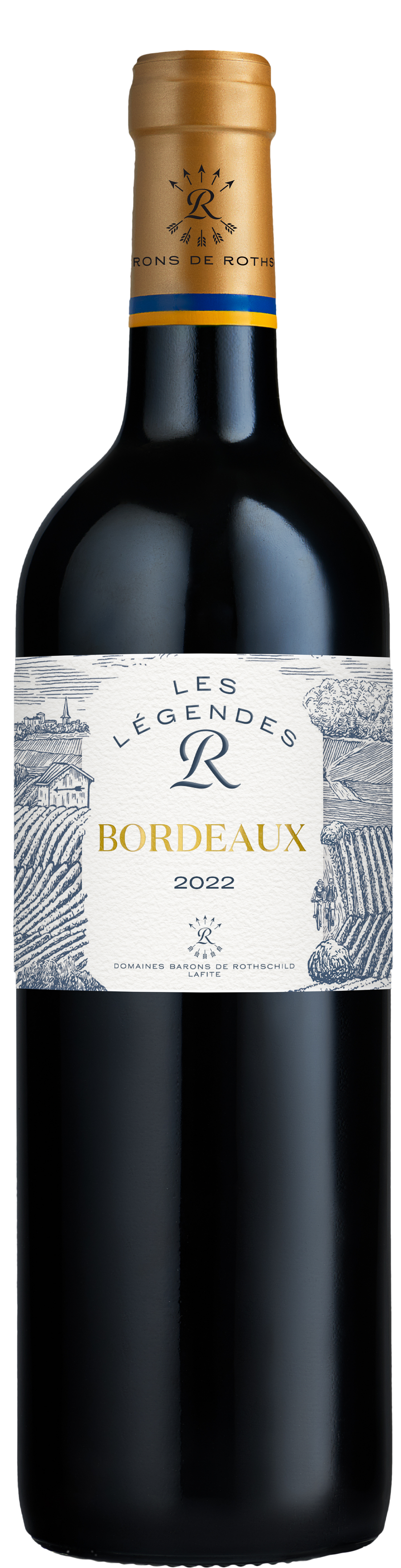 Les Légendes "R" Bordeaux Rouge, Domaines Lafite 2022  (750 ml)