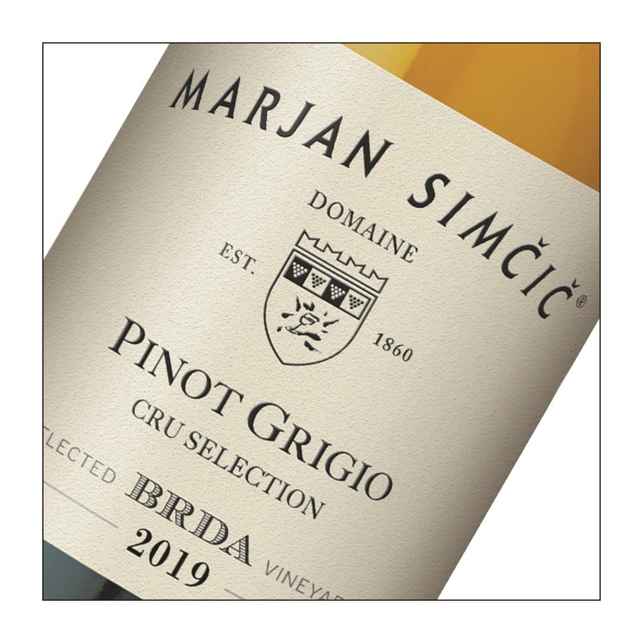 Pinot Grigio "Cru Selection" Marjan Simčič 2023  (750 ml)
