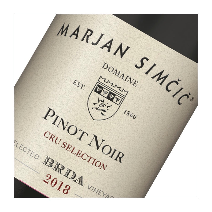 Pinot Noir "Cru Selection" Marjan Simčič 2022  (750 ml)