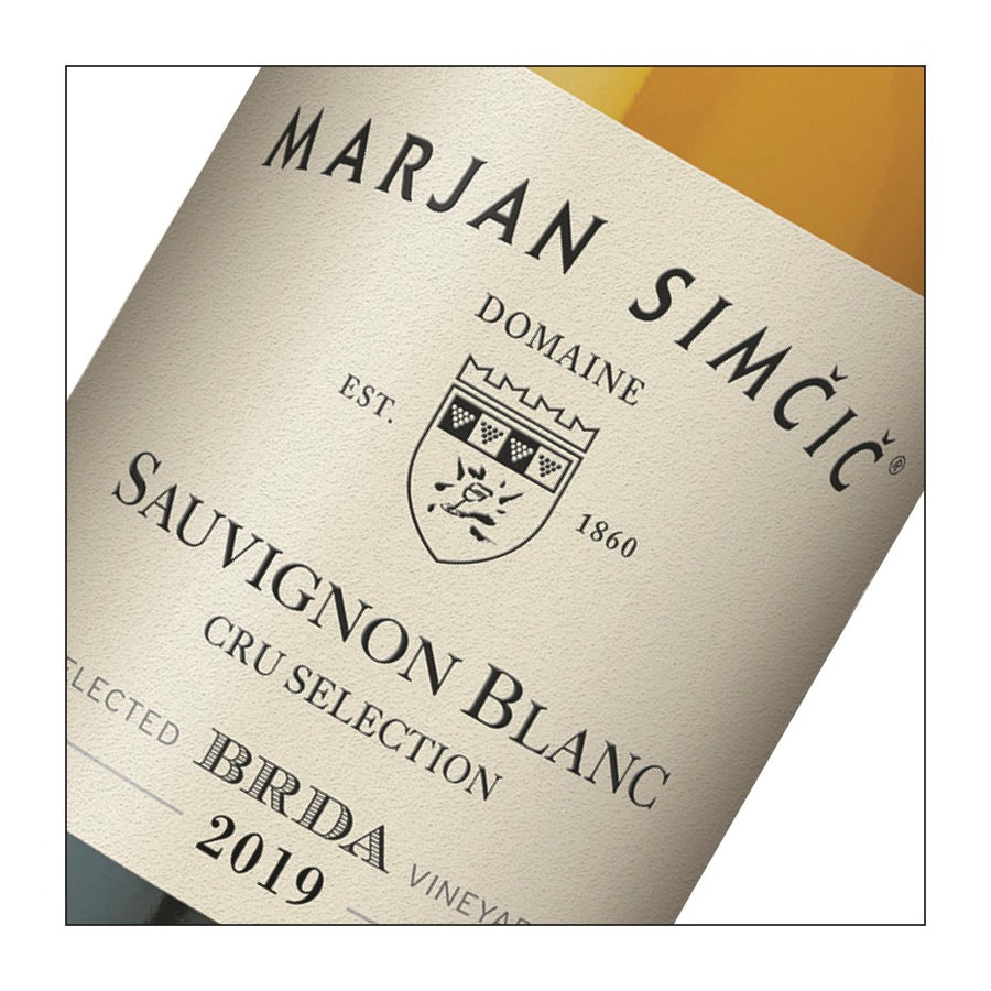 Sauvignon Blanc "Cru Selection" Marjan Simčič 2023  (750 ml)