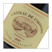 Château de l'Orangerie "Cuvée Excellence" 2022  (750 ml)