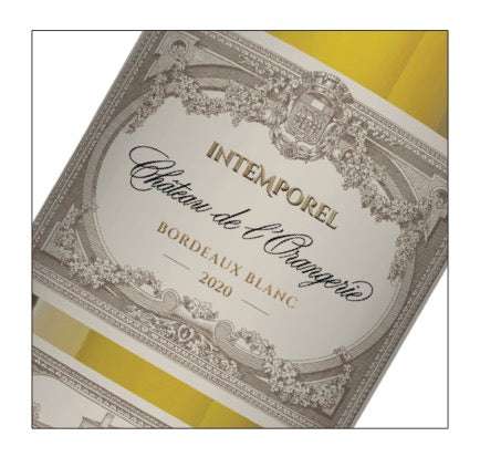 Château de l’Orangerie “Intemporel” Blanc 2024  (750 ml)