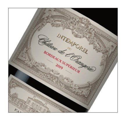 Château de l’Orangerie “Intemporel” Rouge 2023  (750 ml)