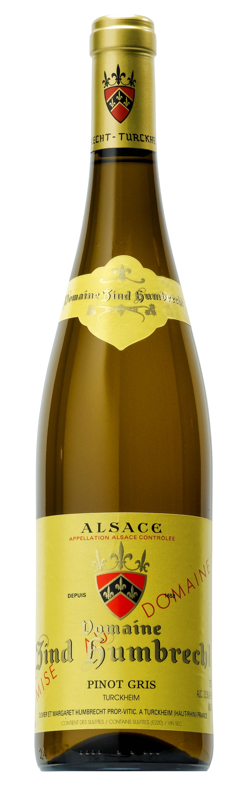 Pinot Gris "Turckheim" Domaine Zind-Humbrecht 2022  (750 ml)
