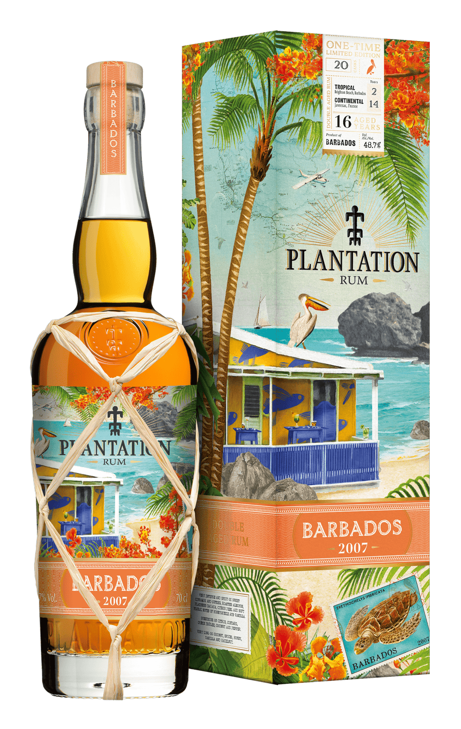 Plantation Rum, Barbados 2007 - Limited Edition  (700 ml)