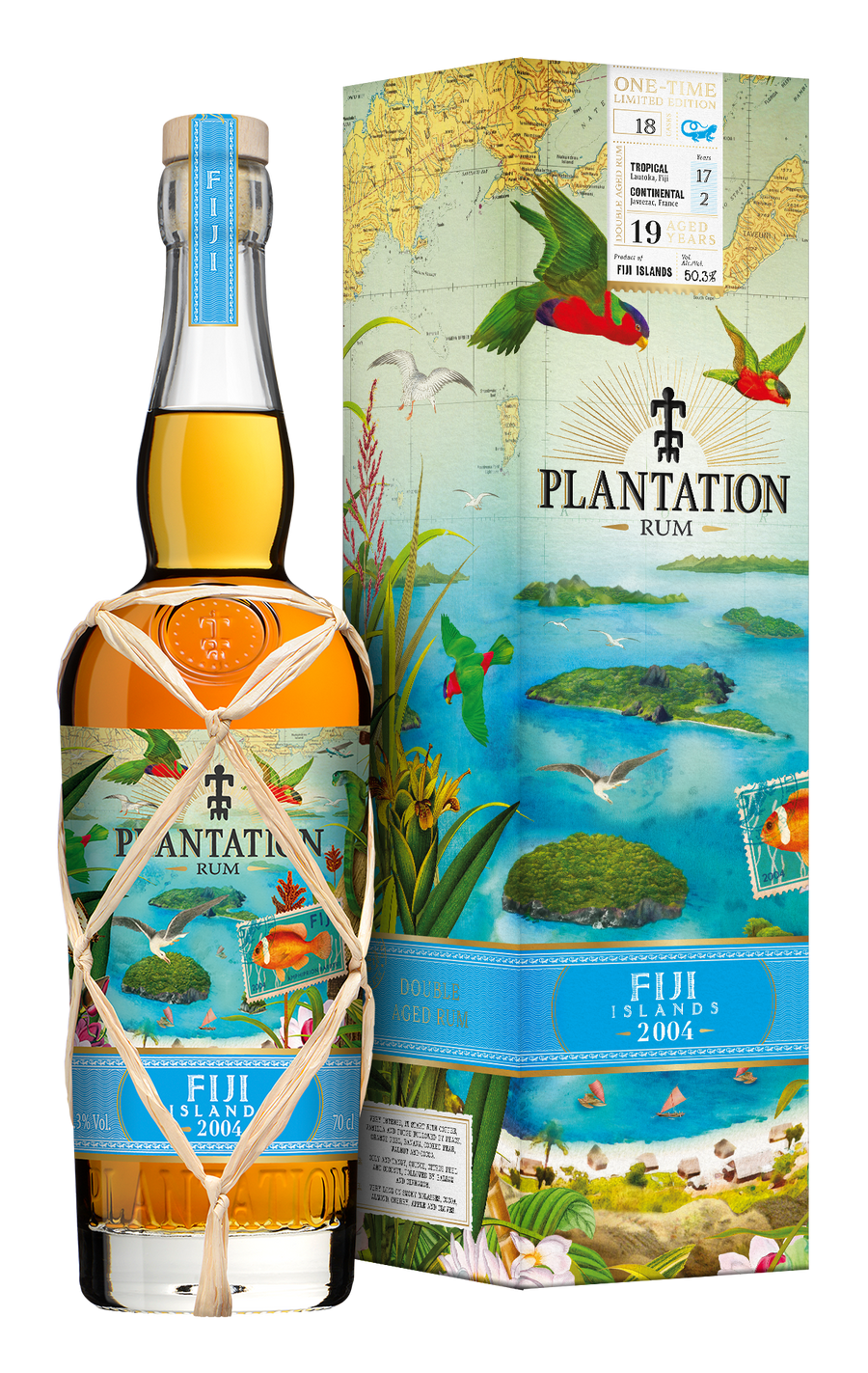 Plantation Rum, Fiji 2004 - Limited Edition  (700 ml)