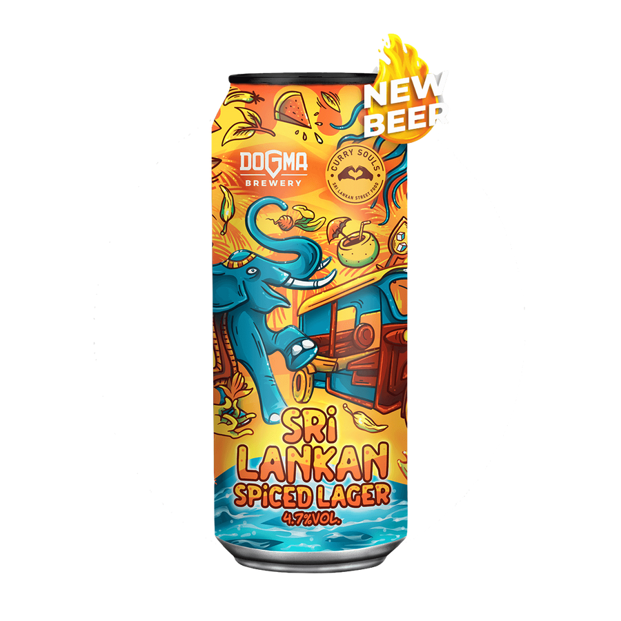 Dogma "Šri Lanka Spiced" Lager  (24 x 500mL limenka / cans)
