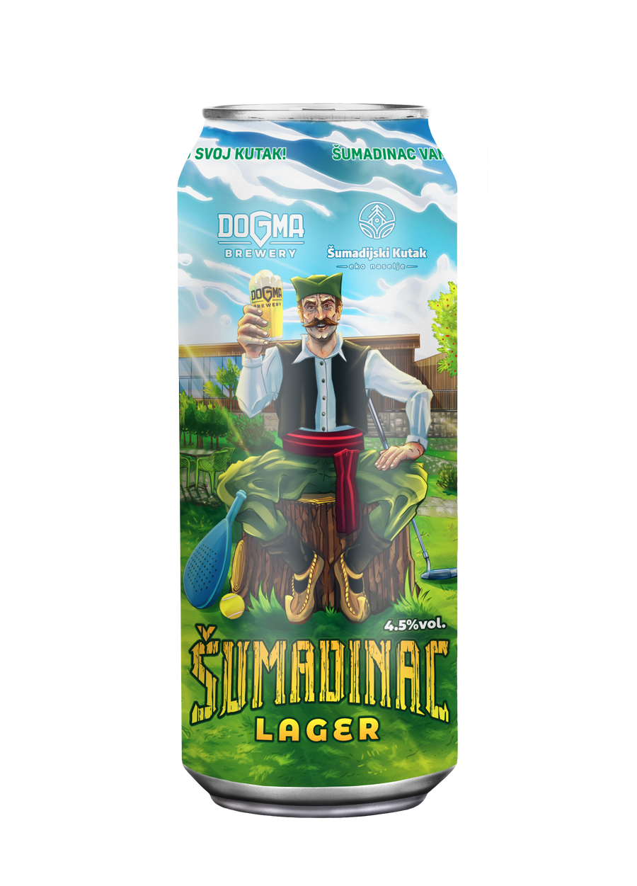 Dogma "Šumadinac" Pale Lager  (24 x 500ml limenka / cans)
