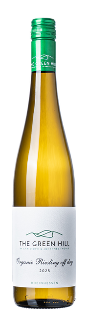 Riesling Off Dry (Organic), The Green Hill 2025  (750 ml)