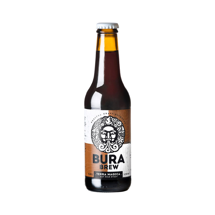 Bura "Terra Magica" Oat Milk Stout  (24 x 330 ml flaša / bottles)