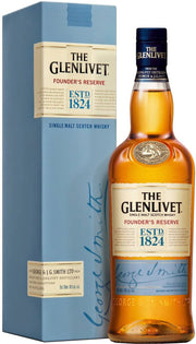 The Glenlivet Founder’s Reserve – Speyside Single Malt Scotch Whisky w Gift Box  (700 ml)