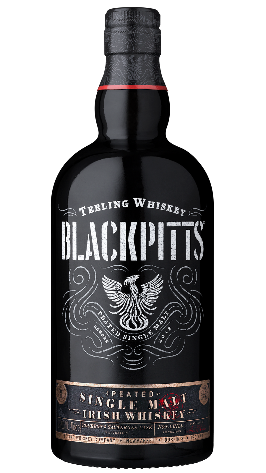 Teeling Blackpitts Peated Single Malt Whiskey  (700 ml)