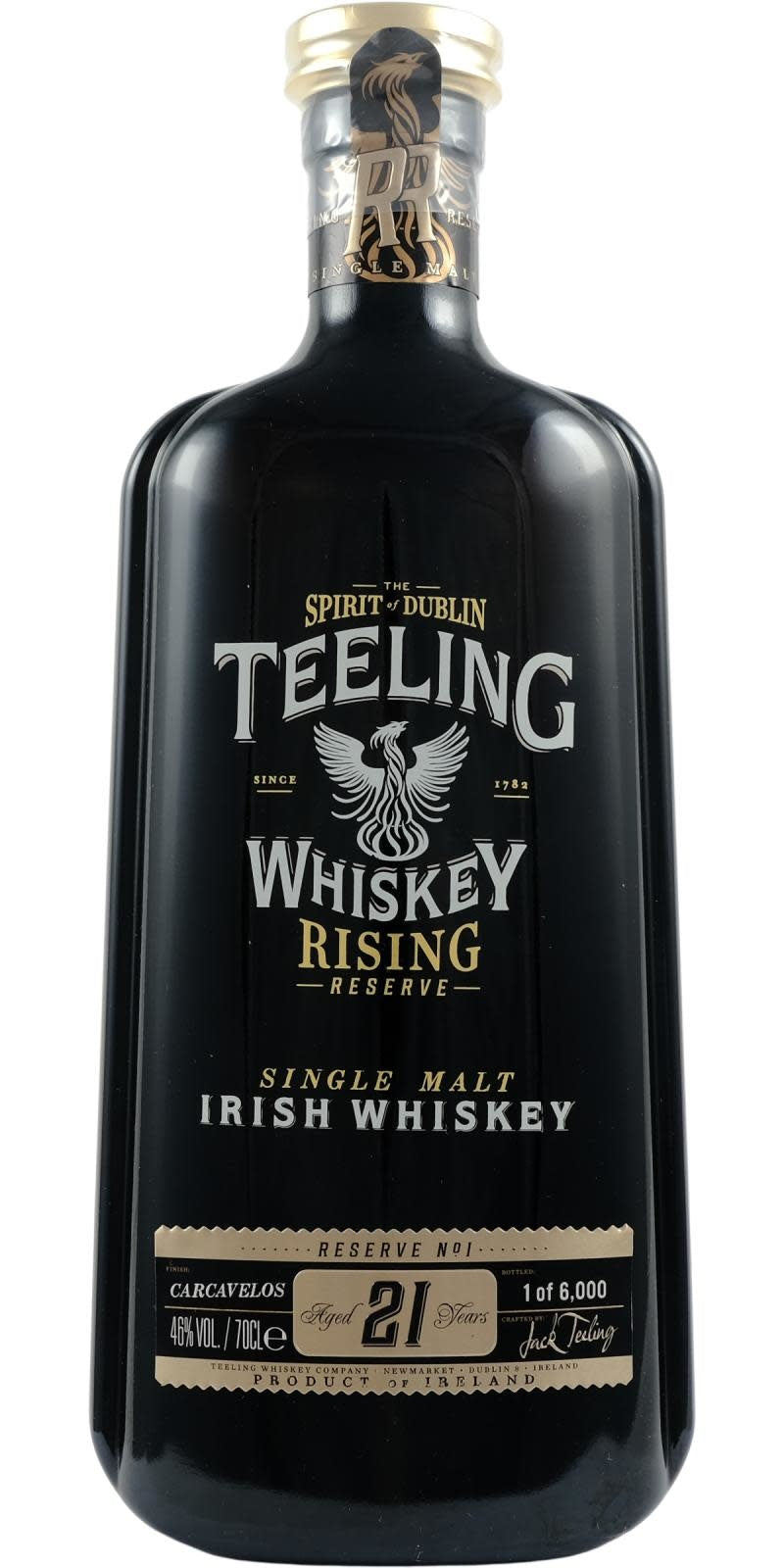 Teeling Rising Reserve Single Malt 21 Year Old - Gift Box  (700 ml)