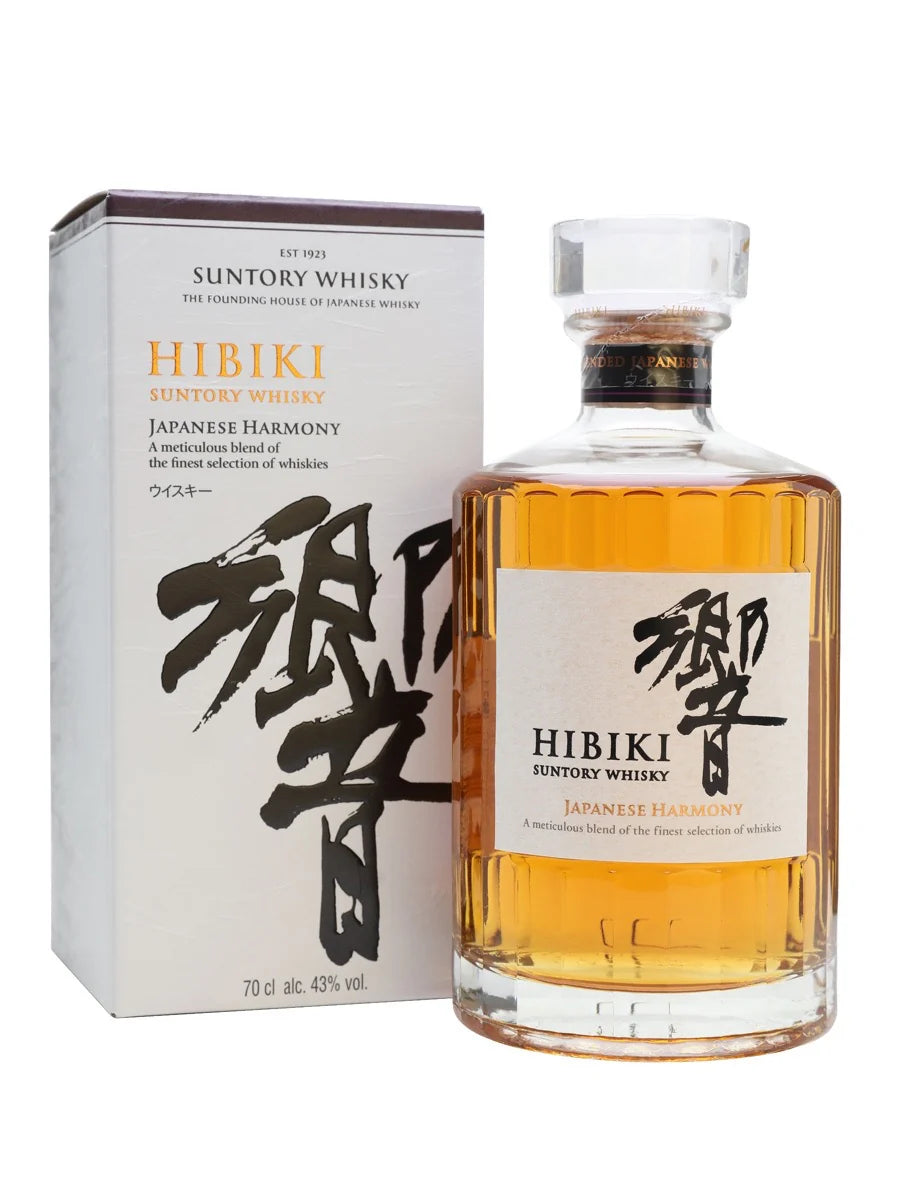 Suntory Hibiki "Japanese Harmony" - Japanese Blended Whisky w Gift Box  (700 ml)