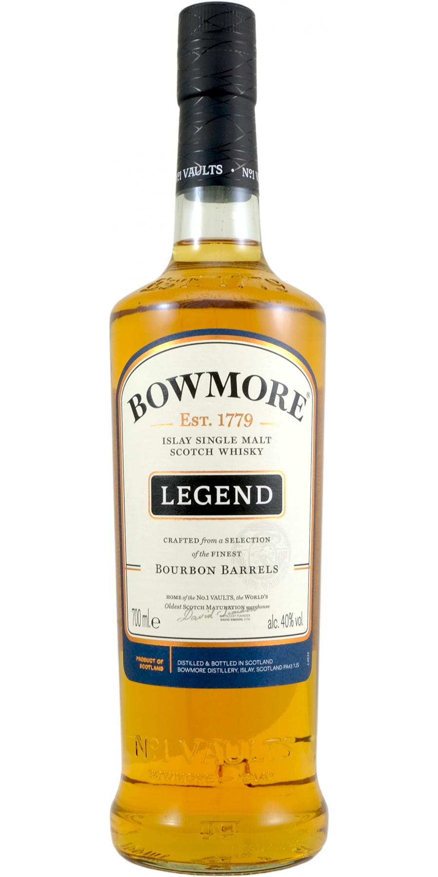 Bowmore "Legend" Islay Single Malt  (700 ml)