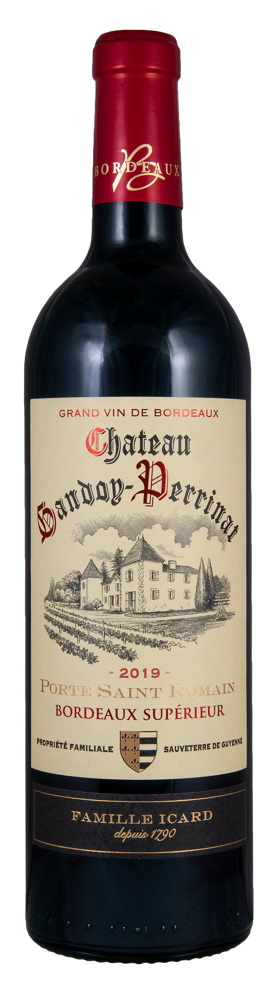 Château Gandoy-Perrinat Rouge 2019  (750 mL)