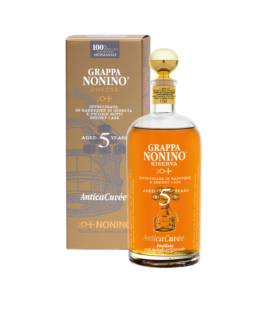 Nonino Antica Cuvée Riserva (5 Years) Grappa  (700 mL)