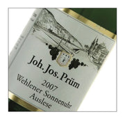 Riesling Auslese "Wehlener Sonnenuhr" Joh. Jos. Prüm 2007
